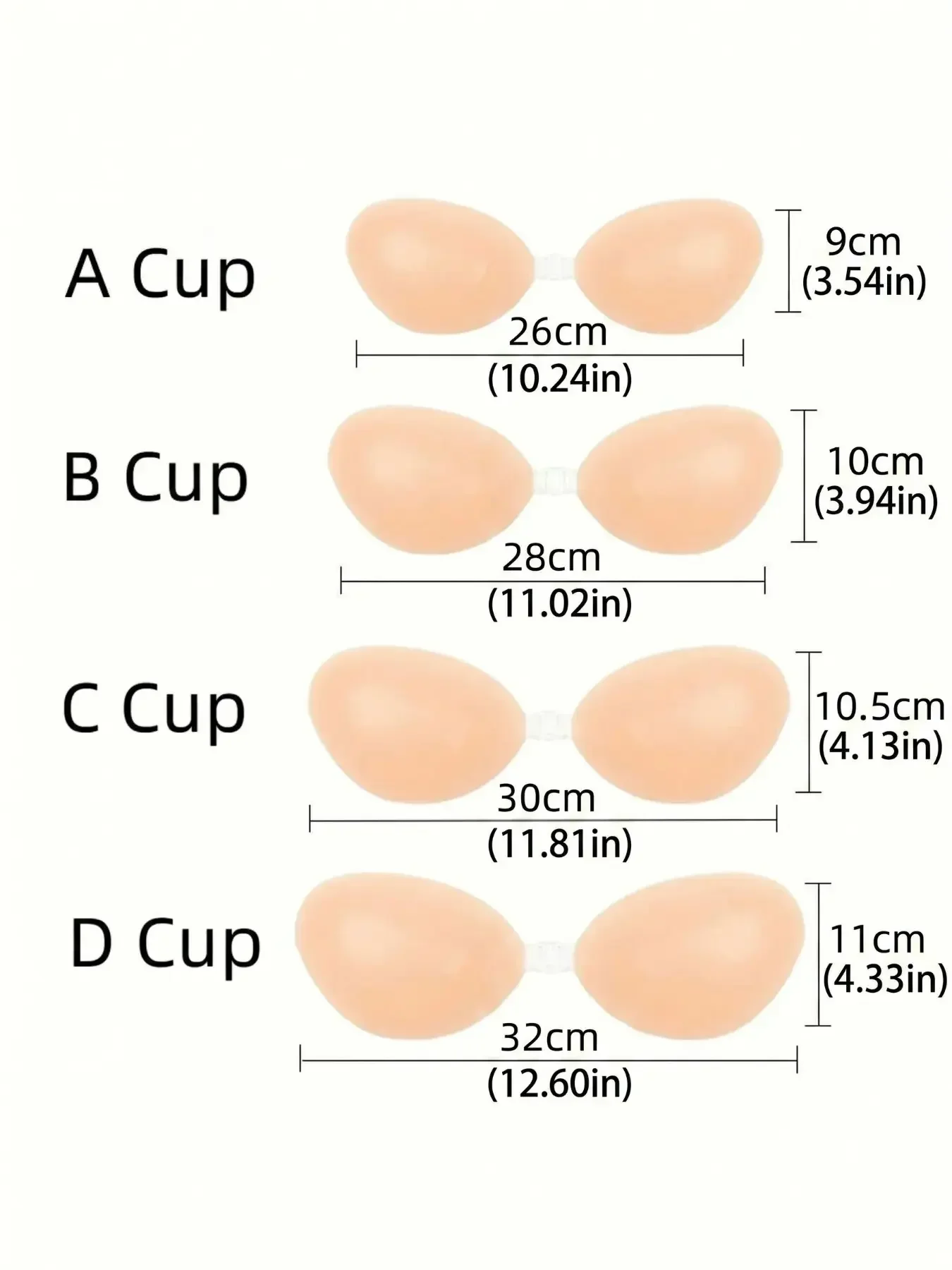 Silicone Sticky Bra for Women, - Women'S Formal Wear That'S Not A Dress 评论和价格