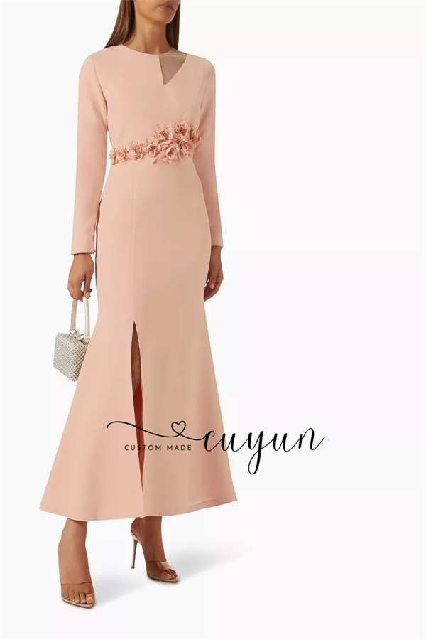CUYUN Customized Semi-Mermaid  - Women'S Semi Formal Evening Wear 评论和价格