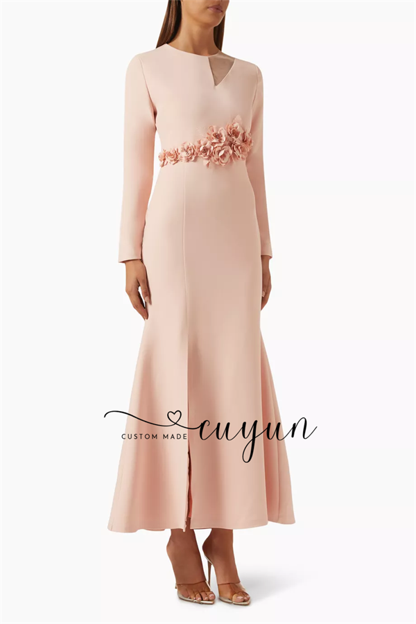CUYUN Customized Semi-Mermaid  - Women'S Semi Formal Evening Wear 评论和价格