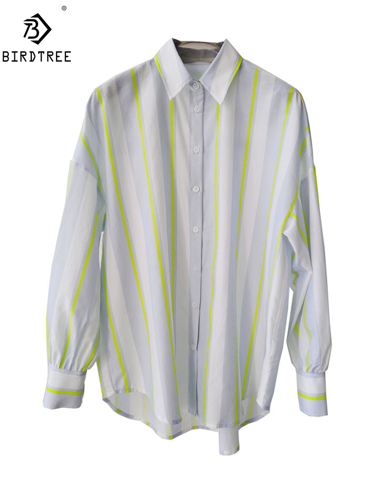 BirdTree,16MM 27.7% Real Silk  - Silk Blouse Button 评论和价格