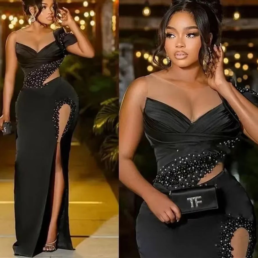 Satin plus Size Formal Dress A - Women'S Formal Wear Plus Size 评论和价格